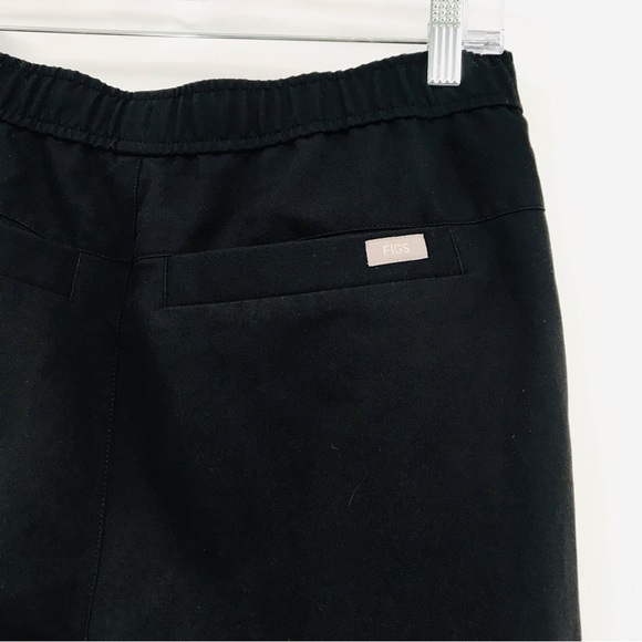 Fig's Men's Tansen Jogger Scrub Pants in Black Size Small Tall - Picture 7 of 8